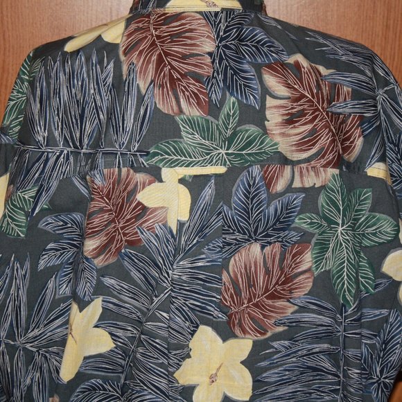 Chaps Ralph Lauren Hawaiian Button Shirt - Picture 6 of 9